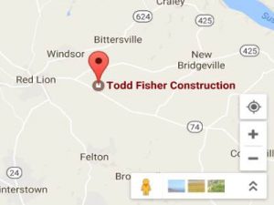 Todd Fisher Construction google maps image